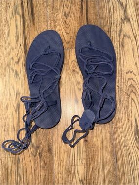 Teva midform infinity sandals Navy Lace-Up Women's Sandals